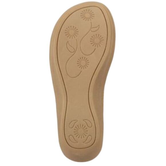 Cliffs by White Mountain Women's Cynthia Wedge Sandal White 8.5 - Picture 4 of 6